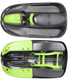 Boby Acra STRATOS - řiditelný bob, antracit