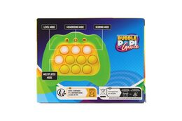 Bubble pops Praskající bubliny silikon postřehová hra na baterie se světlem,zvukem v krabici 13x10,5