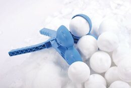 Výrobník sněhových koulí Prosperplast SNOWBALLEE 2 modrý