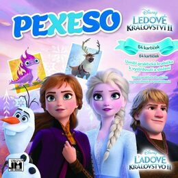 JIRI MODELS Pexeso v sešitu/ Frozen 2
