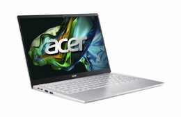 Ntb Acer Swift Go 14 (SFG14-71-501T) i5-1335U, 14", 2240 x 1400, RAM 16GB, SSD 512GB, Intel Iris Xe , FPR, Microsoft Windows 11 Home  - stříbrný