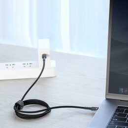 Datový kabel Baseus Cafule USB-C PD2.0 2m 60W (20V 3A) šedo-černý