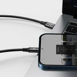 Datový kabel USB-C Baseus Rapid Series 3v1 microUSB+Lightning+USB-C 1,5m PD 20W černý