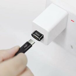 Mini OTG adaptér Baseus Ingenuity USB-A 3.1 na USB-C (M/F) černý