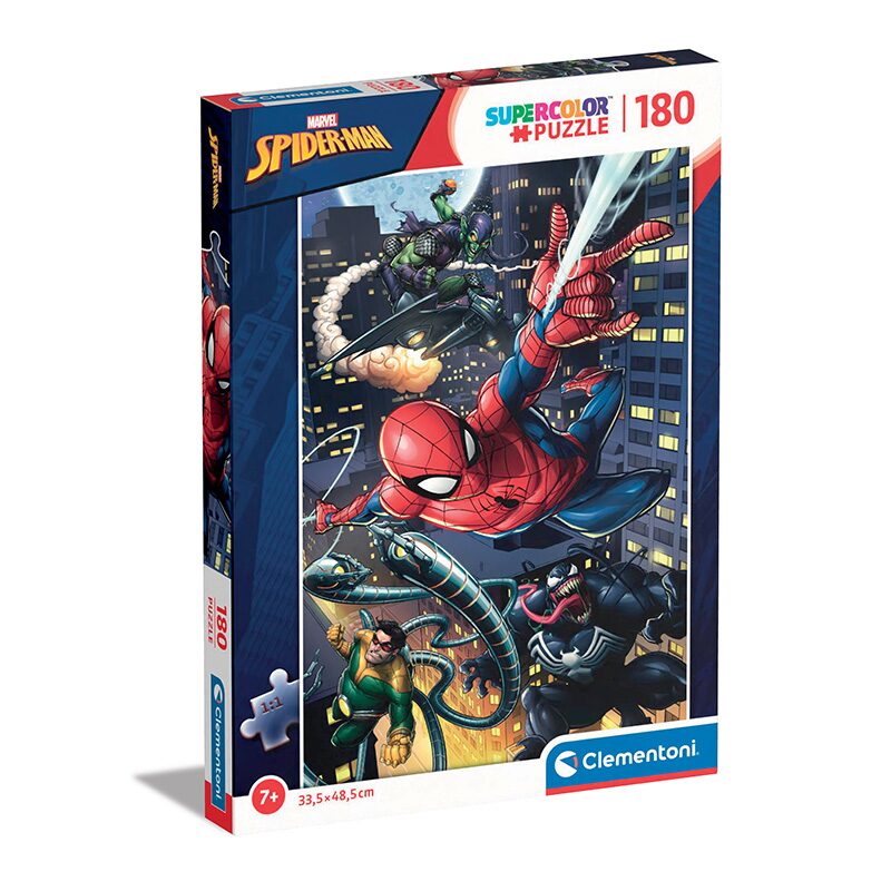 Clementoni - Puzzle 180 Spider-Man