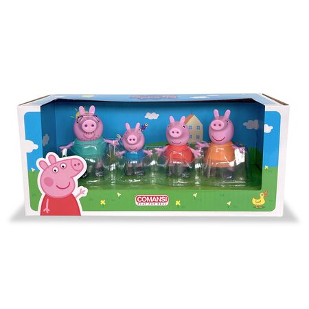 Comansi - Prasátko Peppa Rodinka set 4 figurky