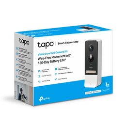 Chytrý zvonek TP-Link Tapo D230S1 IoT, 5MPx, baterie, set s Tapo H200