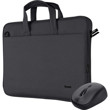 Notebook Bag 16 wireless mouse blk TRUST