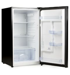 Lednice bez mrazáku - černá - PRIMO PR121FR, Objem: 88 l, Třída: E