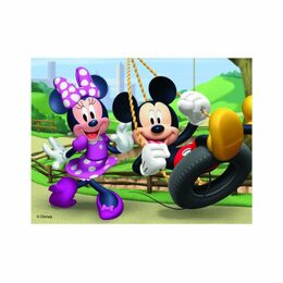 Dino Dřevěné licenční kostky Mickey Mouse – 12 kostek