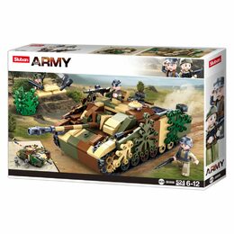 Sluban Army N38-B0858 Maskovaný obrněný tank - poškozený obal