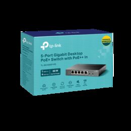 Switch TP-Link TL-SG1005P-PD 1x GLAN s PoE-in, 4x GLAN s PoE+