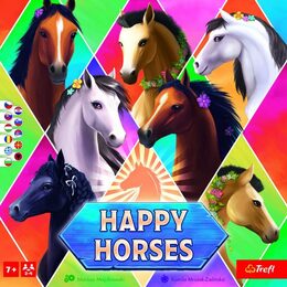 Šťastní koně společenská hra v krabici 24x24x6cm