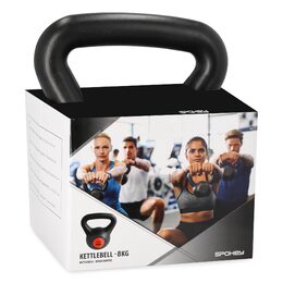 Spokey KETLA Kettlebell plastová činka 8 kg