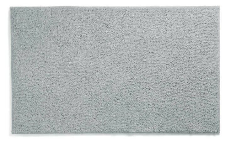 KELA Koupelnová předložka Maja 100x60 cm  polyester rockově šedá KL-23532