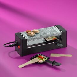 KELA Raclette/kámen Tomül granit black 2 osoby 33,0x11,0x11,5cm KL-10044