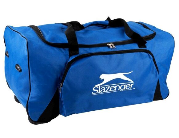 SLAZENGER Sportovní /cestovní taška s kolečky 65 x 34 cm modrá ED-210018modr