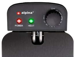 ALPINA Fritéza nerez ocel 3 l 2000W ED-223162