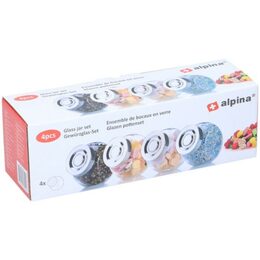 ALPINA Dózy na potraviny sada 4 ks ED-218522