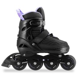 Spokey MATTY Kolečkové brusle, černo-fialové, vel. 35-38