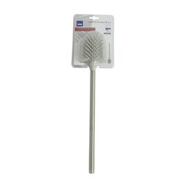 KELA WC štětka La Brosse nerezová rukojeť TPR světle šedá KL-24310