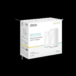 WiFi router TP-Link Deco BE65(2-pack) AXE9300, WiFi 7, 4x 2.5GLAN, USB, 2,4/5/6GHz