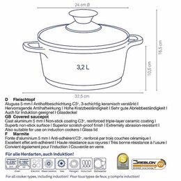 KELA Kastrol s nepřilnavým povrchem KERROS 16 cm KL-11549