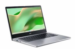 Ntb Acer Chromebook 314 (CB314-4HT-359T) i3--N305, 14", 1920 x 1080 (FHD), RAM 8GB, SSD 256GB, Intel UHD Graphics , Chrome OS  - stříbrný