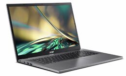 Ntb Acer Aspire 3 17 (A317-55P-C5LG) + Microsoft 365 pro jednotlivce Intel Core N-N100, 17.3", RAM 4GB, SSD 128GB, Intel UHD Graphics, Microsoft Windows 11 S - šedý