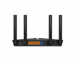 WiFi router TP-Link EX220 WiFi 6 AP AX1800, 4x GLAN, 1x GWAN, 574Mbps 2,4/ 1201Mbps 5GHz, TR-069