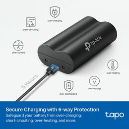 Baterie TP-Link Tapo A100 6700mAh, micro USB, pro TAPO C400/420, D230