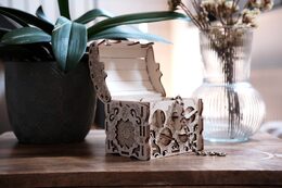 EscapeWelt 3D dřevěná skládačka hlavolamu Secret Treasure Box