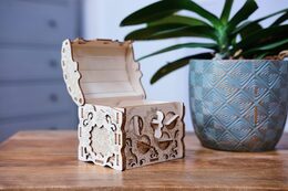 EscapeWelt 3D dřevěná skládačka hlavolamu Secret Treasure Box
