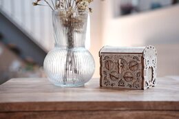 EscapeWelt 3D dřevěná skládačka hlavolamu Secret Treasure Box