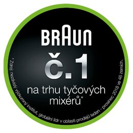 MQ3100 Smoothie Plus TYČOVÝ MIXÉR BRAUN