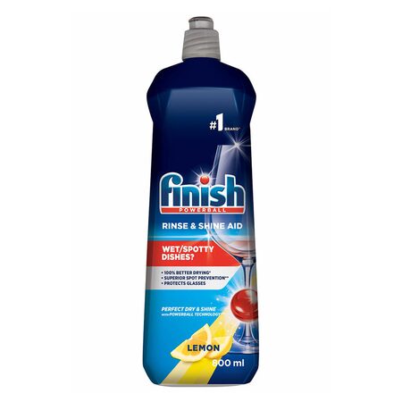 Calgonit Finish Shine & Dry Lemon leštidlo 800 ml