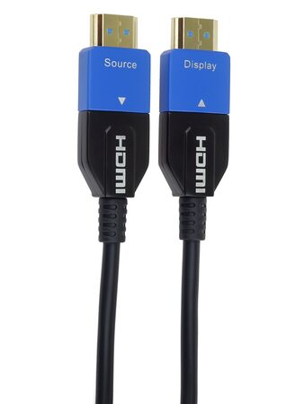 Kabel PremiumCord Ultra High Speed HDMI 2.1 optický 8K@60Hz 4K@120Hz 10m zlacený