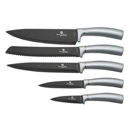 BERLINGERHAUS Sada nožů s magnetickým stojanem 6 ks Moonligt Collection BH-2515