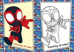 Omalovánky Spidey A5 15x21cm