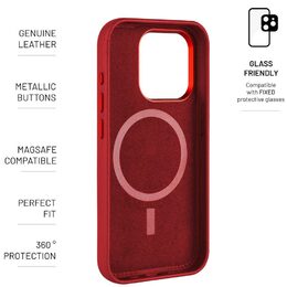 MagFlow iPhone 15 Pro, red FIXED