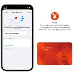 Smart tracker Card,Find My,oranž FIXED