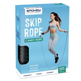 Spokey CANDY ROPE Ložiskové švihadlo, zelené