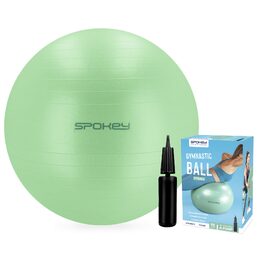 Spokey FITBALL Gymnastický míč, 55 cm, zelený
