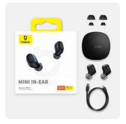 Bluetooth sluchátka Baseus Bowie WM01 černé