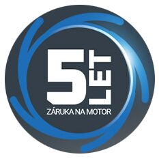 5 let záruka na motor