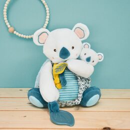 Doudou Dárková sada - koala Yoca s miminkem 25 cm