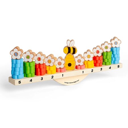 Bigjigs Toys Balanční hra Včelka