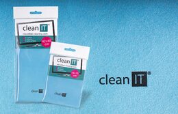 Čisticí prostředek CLEAN IT čisticí utěrka z mikrovlákna, malá světle modrá