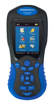 GPS měřič pozemků Ermenrich Reel BD30