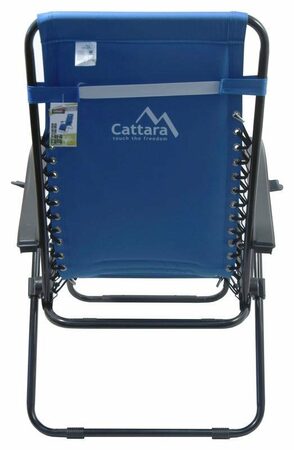 Židle Cattara LIVORNO kempingová polohovací modrá